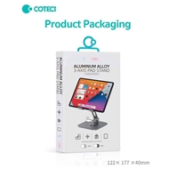 هولدر رومیزی تبلت و موبایل کوتتسی Coteetci SD-56 Rotating Plate bracket 51015