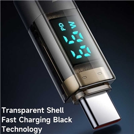 کابل شارژ دو سر تایپ‌سی قطع کن خودکار مک دودو Mcdodo Digital Pro Auto Power Off Type-C to Type-C CA-3610