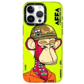 قاب مگ سیف برند یانگ کیت مدل YOUNGKIT X AFFA Magsafe Bored APE Series مناسب برای Apple iPhone 15 Pro