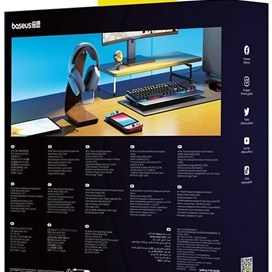 هدست گیمینگ بیسیم بیسوس Baseus AeQur GH02 Gaming Wireless Headphone A00050800211-00
