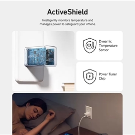 شارژر دیواری 40وات انکر 521 مدل A2038