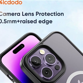 قاب محافظ نیمه شفاف مگ سیف مک دودو Mcdodo Iphone 14 Pro Max Protective Case With Magnetic Structure PC-310