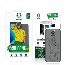 گلس دور سلیکیونی گرین لاین آیفون Green Lion 3D Silicone Plus High Definition مناسب برای Apple iPhone 13 Pro Max