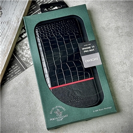 کیف پولو Polo مدل کروکدیل DWIGHT مناسب برای Apple iPhone 15 Pro Max