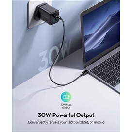 شارژر دیواری 30 وات مدل RP-PC170 راوپاور – WALL CHARGER