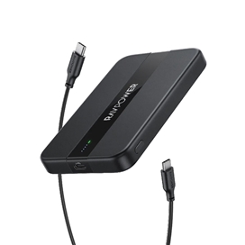 شارژر همراه مغناطیسی راوپاور مدل RP-PB234 ظرفیت 5000 میلی آمپر