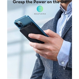 شارژر همراه مغناطیسی راوپاور مدل RP-PB234 ظرفیت 5000 میلی آمپر