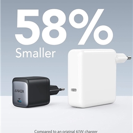 شارژر 65 واتی نسل هفتم انکر Anker 715 Charger (Nano II 65W) – مدل A2663