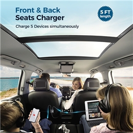 شارژر فندکی فست شارژ جویروم Joyroom Multi-port 78W JR-CL05