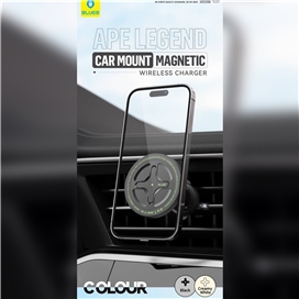 شارژ بی سیم مغناطیسی Blueo بلو Blueo Ape Legend Magnetic Wireless Charger