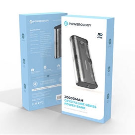 پاوربانک 65 وات 20000 پاورولوژی Powerology Crystalline Series Power Bank PPBCHA20