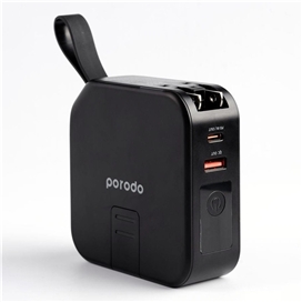 پاوربانک 5 کاره 10000 مگ سیف پرودو Porodo Magsafe 5in1 10000mAh Power Bank PD-PBFCH028