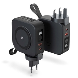 پاوربانک 5 کاره 10000 مگ سیف پرودو Porodo Magsafe 5in1 10000mAh Power Bank PD-PBFCH028