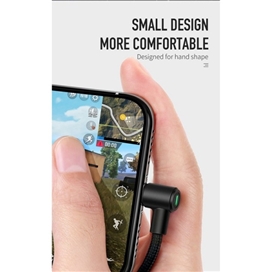 کابل شارژ و انتقال داده لایتنینگ مک دودو Mcdodo CA-538 90Degree Reversible Lightning Cable 1.2M