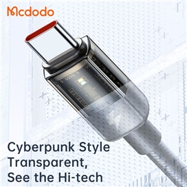 کابل شارژ هوشمند USB به تایپ سی 100 واتی مک دودو مدل MCDODO CA-3151 طول 1.8 متر