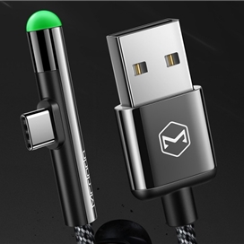 کابل شارژ و انتقال داده تایپ سی مک دودو Mcdodo Type-C 90 Degree Cable 2m CA-639