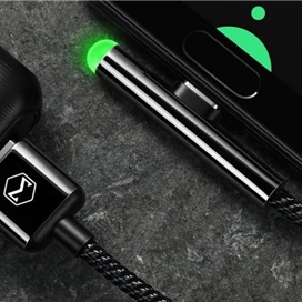 کابل شارژ و انتقال داده تایپ سی مک دودو Mcdodo Type-C 90 Degree Cable 2m CA-639