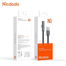 کابل شارژ سریع USB به تایپ سی 100 وات مک دودو مدل MCDODO CA-3341 طول 1.8 متر
