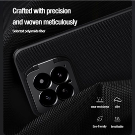 کاور نیلکین مدل Textured Prop Hole Version مناسب برای گوشی موبایل شیائومی 14