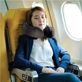 بالش گردن فوم مموری گرین لاین Green Memory Foam Neck Pillow GNMEFMNECKBK