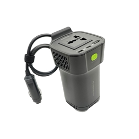 اینورتر 150 وات پاورولوژی POWEROLOGY 150W CUP HOLDER POWER INVERTER