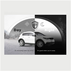 دوربین فیلم برداری خودرو 70mai مدل A500s Pro Plus+ دوربین عقب