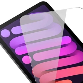 محافظ صفحه شیشه ای تمام صفحه بیسوس Apple iPad Mini 2021 Baseus 0.3mm Full Tempered Glass SGBL021402