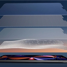 محافظ صفحه شیشه ای تمام صفحه بیسوس Apple iPad Mini 2021 Baseus 0.3mm Full Tempered Glass SGBL021402