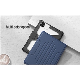 کیف کلاسوری نیلکین مدل Camshield Bumper SnapSafe مناسب برای تبلت اپل iPad Air 11 2024 / Air 10.9 2022 / Air 4 / Air 5 / Air 6 / Air 2020
