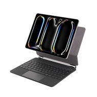 کاور کیبورد دار برند گرین لاین Green Lion مدل Magic Keyboard Case مناسب برای Apple iPad Air 13 2024