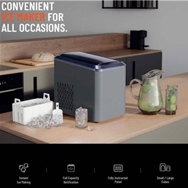 دستگاه یخ ساز قابل حمل 2.2 لیتری پرودو Porodo Lifestyle Portable Outdoor Ice Cube Machine PD-LSICMV2