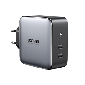 شارژر دیواری 100 وات با دو پورت USB-C یوگرین مدل CD254