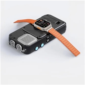 پاوربانک خورشیدی 16000 و اسپیکر بلوتوث پاورولوژی Powerology Solar Power Bank with FM Radio Speaker PP049