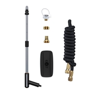 ست نازل و تی شستشوی خودرو Baseus Multifunctional Car Wash Spray Nozzle CRXC01-G01 طول 30 متری