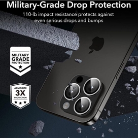 محافظ لنز دوربین بوف مدل HD-ColorLenz مناسب برای گوشی موبایل اپل iPhone 16 Pro