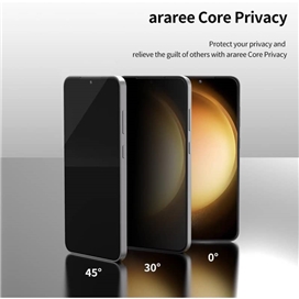 محافظ صفحه نمایش 2 عددی Araree مدل Core Privacy Tempered Glass مناسب S24 Ultra