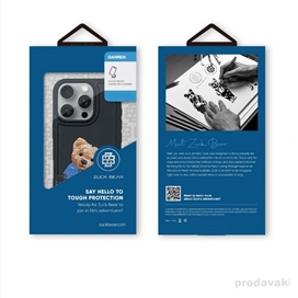 کاور زاک بیر اصل/اورجینال مدل DARREN مناسب برای گوشی موبایل اپل آیفون 16 پرو