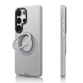 قاب یانگ کیت Youngkit Leather 360° Rotation Ring Stand Case Magsafe Samsung مناسب برای Galaxy S25 Ultra