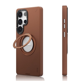 قاب یانگ کیت Youngkit Leather 360° Rotation Ring Stand Case Magsafe Samsung مناسب برای Galaxy S25 Ultra