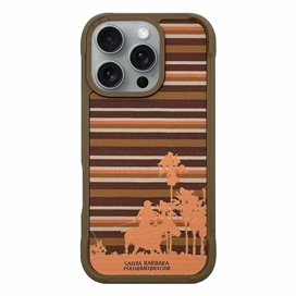 قاب اورجینال برند پولو مدل Polo Santa Barbara Elijah Series Leather Case مناسب برای Apple iPhone 16