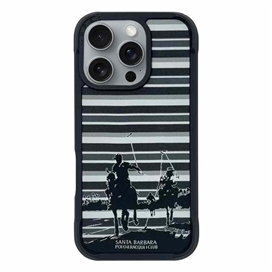 قاب اورجینال برند پولو مدل Polo Santa Barbara Elijah Series Leather Case مناسب برای Apple iPhone 16