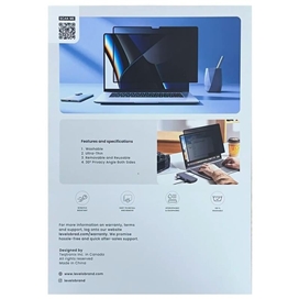 محافظ صفحه نمایش حریم شخصی لولو مدل Air Adsrorption Privacy مناسب برای اپل Macbook Pro 16