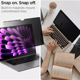 محافظ صفحه نمایش حریم شخصی لولو مدل Air Adsrorption Privacy مناسب برای اپل Macbook Pro 14