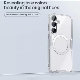 کاور نیلکین مدل Nature TPU Pro Magnetic مناسب برای گوشی موبایل سامسونگ Galaxy S25