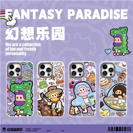 قاب برند اوجی برو OGBRO مدل Western Cowboy مناسب برای Apple iPhone 15 Pro Max