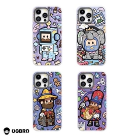 قاب برند اوجی برو OGBRO مدل Game World مناسب برای Apple iPhone 15