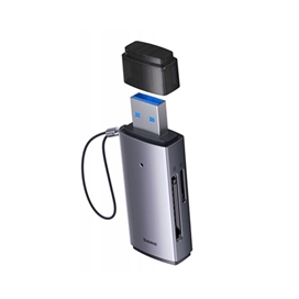 رم ریدر USB به اس دی کارت و میکرو اس دی بیسوس Baseus Airjoy Series USB-A to SD/TF WKQX070101