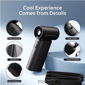 پنکه دستی شارژی JisuLife Handheld Fan Life9 5000mAh