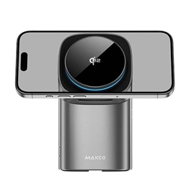 شارژر وایرلس 3 کاره مکسکو Maxco Geometry Seriess II QI2 MW15