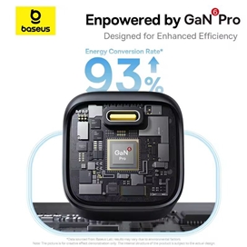 شارژر دیواری بیسوس PicoGo GaN با توان 45 وات – کوچک اما پرقدرت